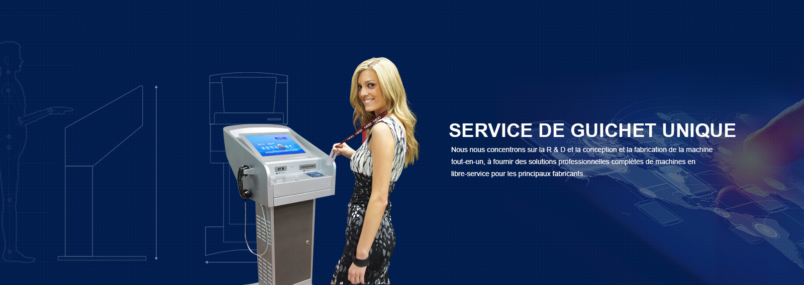 Distributeur de cartes bancaires portable