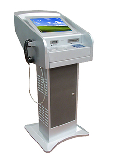 Machine de gestion des visiteurs verticale - S-VM204